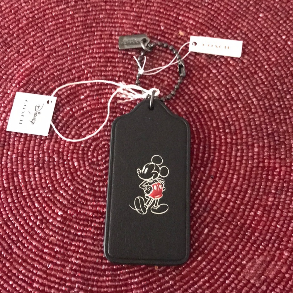 Coach Disney keychain